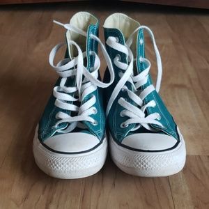 Size 8 Teal Converse